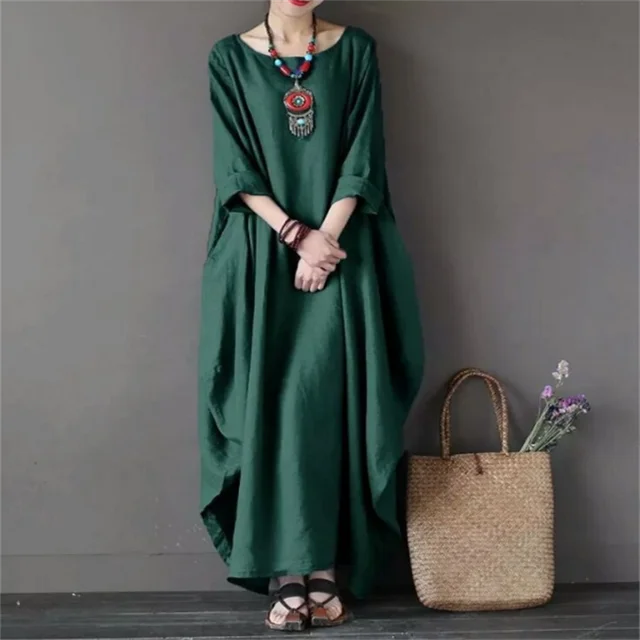 Zwergini-Mode | Damen Baumwollkleid – Komfort & Stil