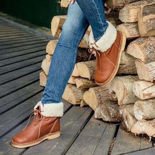 Lunera – Damen Winterstiefel wasserdicht mit Wollfutter und Fleece