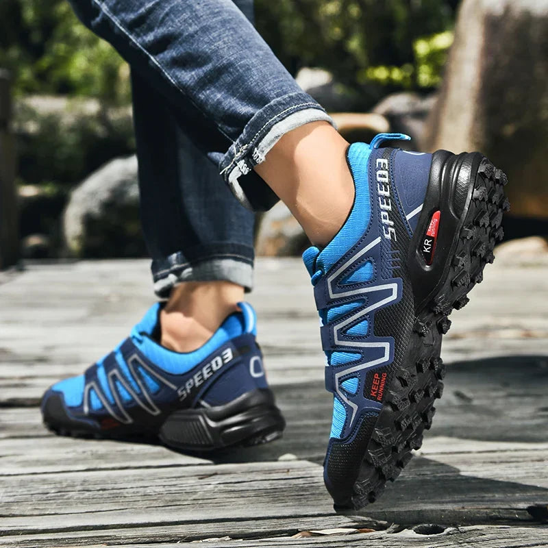 Herren Wanderschuhe, rutschfest, Outdoor Winterstiefel für Trekking