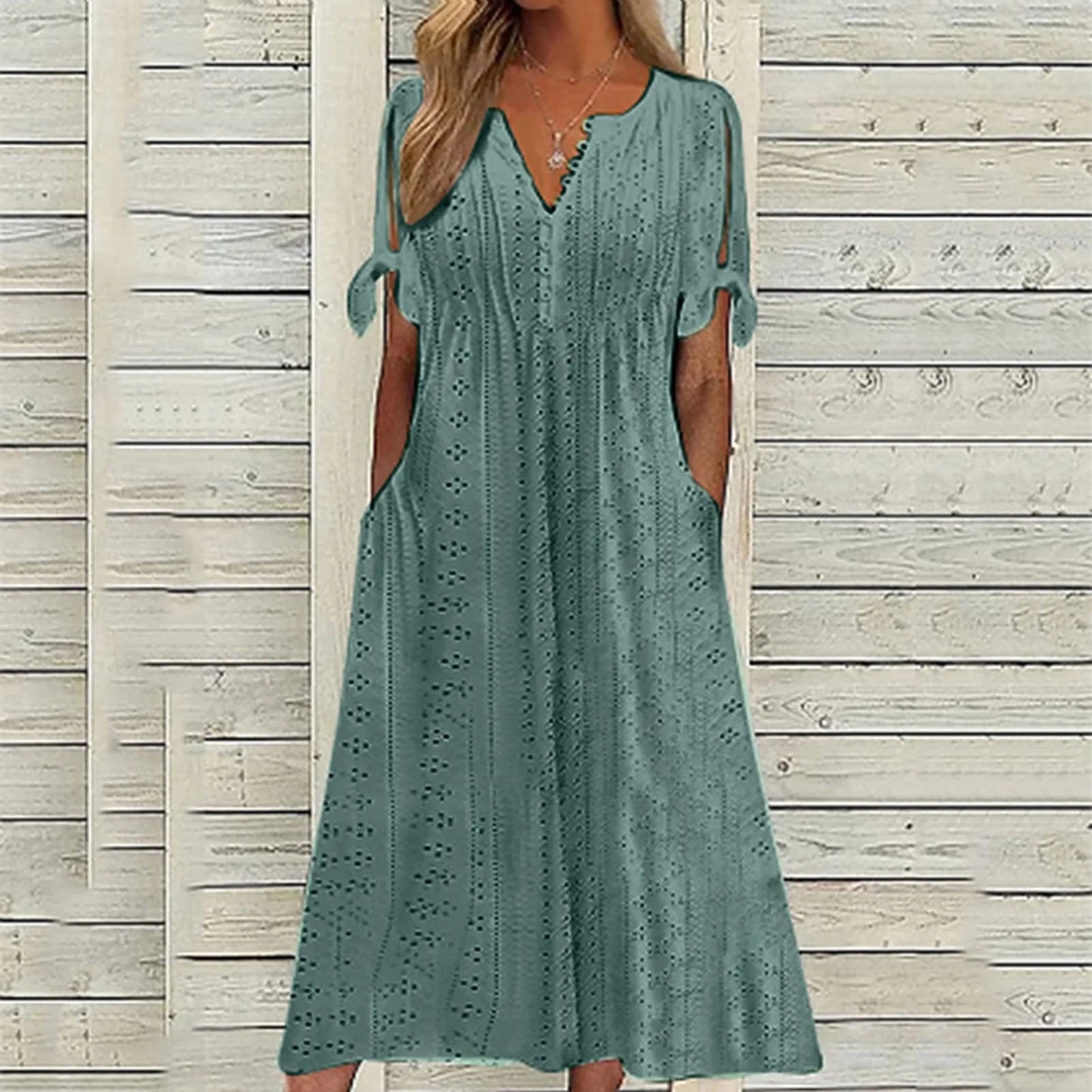 Ösen-Sommerkleid - Lovie
