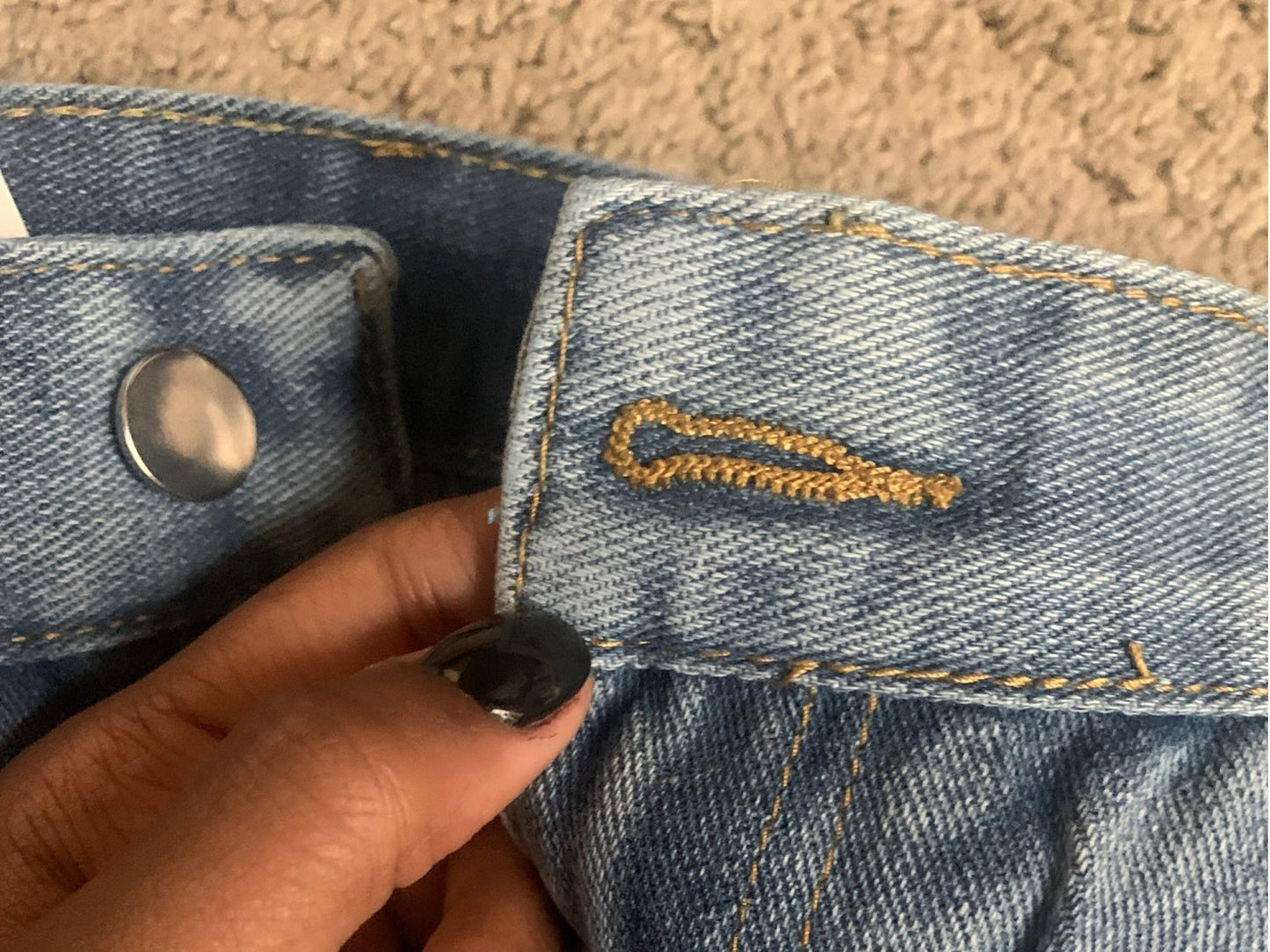 Zwergini-Mode - Damen Vintage Baggy Jeans