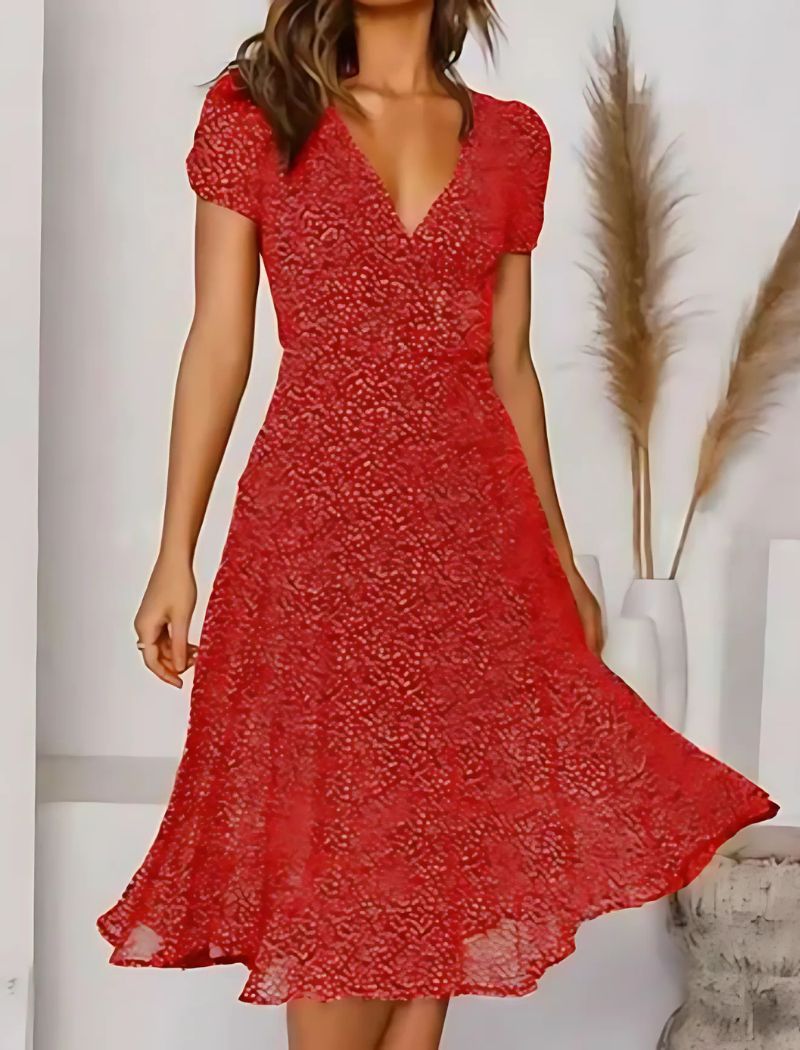 Zwergini-Mode | Sommerkleid für Frauen mit Schwingendem Saum