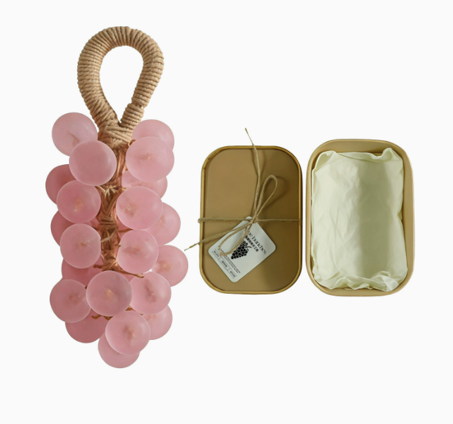 Seifen-Bastelset Edelstein-Trauben, transparente Handmade-Seife