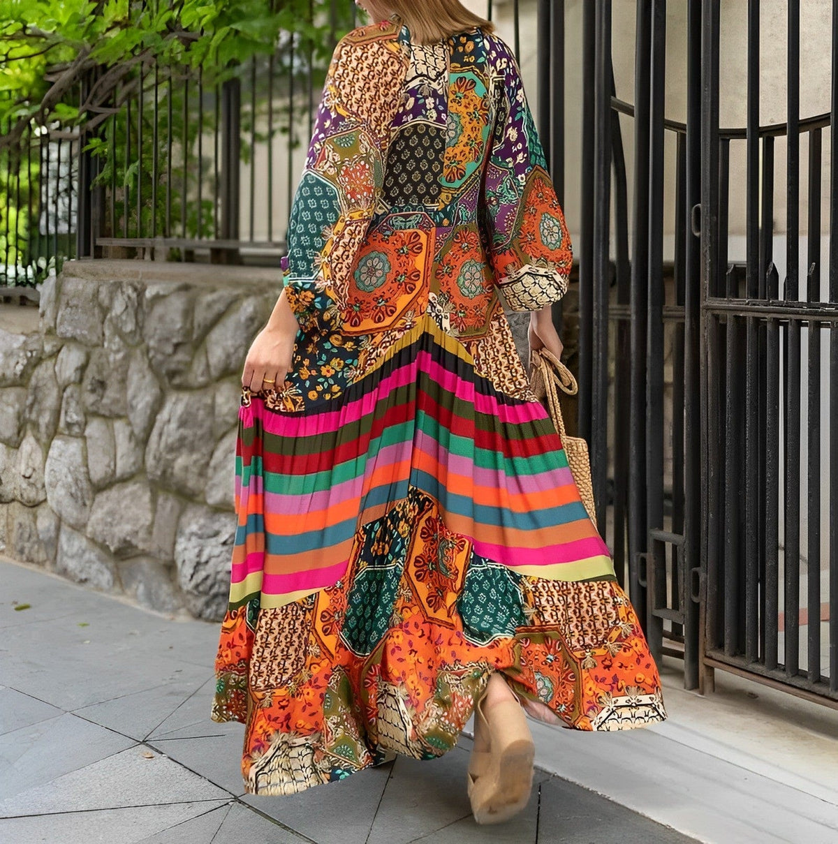 Bohemian Elegantes Kleid