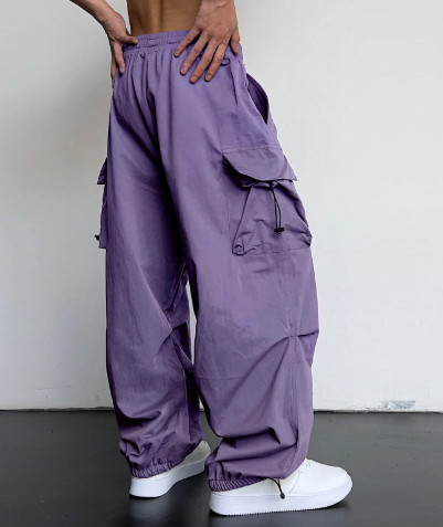 Zwergini-Mode - Cargohose mit Weitem Bein