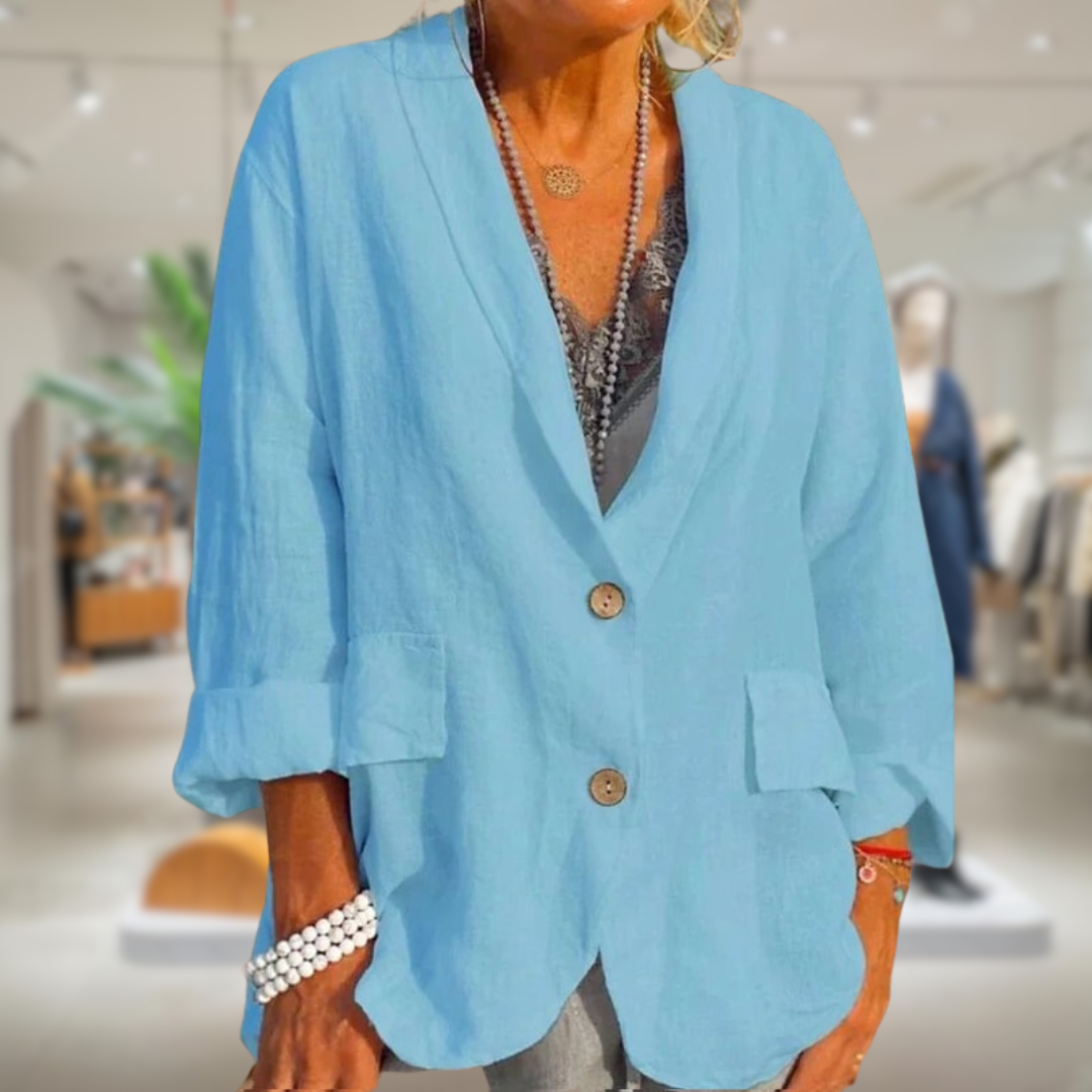 Zwergini-Mode | Blazer aus Baumwolle für Frauen