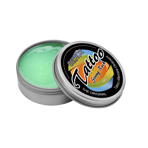 Tattoo-Pflegecreme mit Jojobaöl und Vitamin E