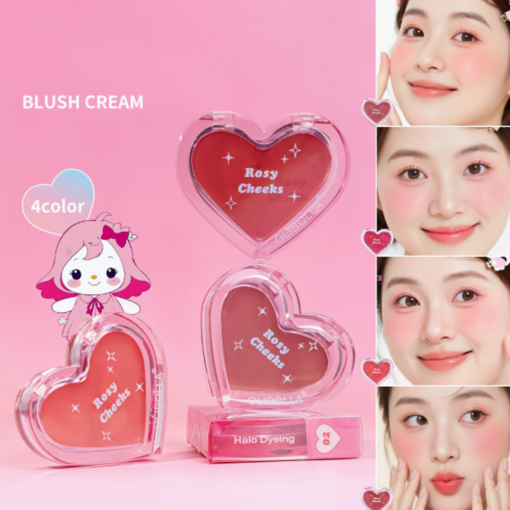 Multi-Use Creme-Rouge für Wangen und Lippen, natürliches Glow-Finish