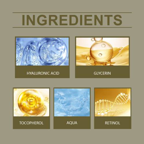 Retinol Augencreme mit Hyaluronsäure