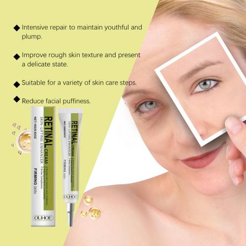 Retinol Gesichtscreme, straffend und aufhellend