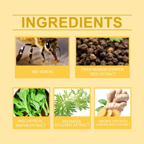 Bienengift Bauch-Massageöl mit schwarzem Pfeffer