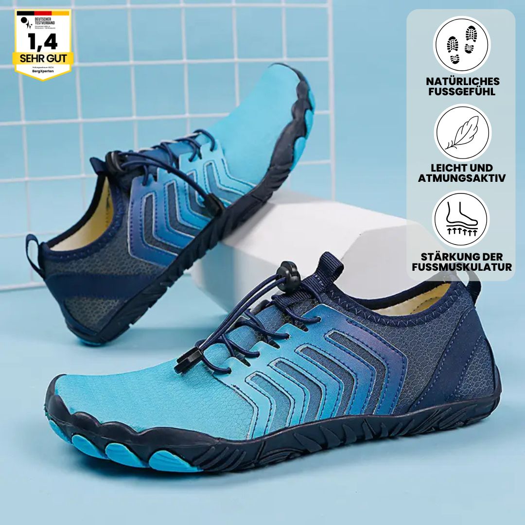 RunnerFit - ergonomischer, wasserdichter & rutschfester Barfußschuh