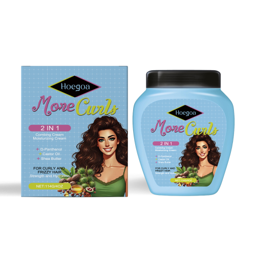 Leave-In Conditioner mit Shea und Rizinusöl