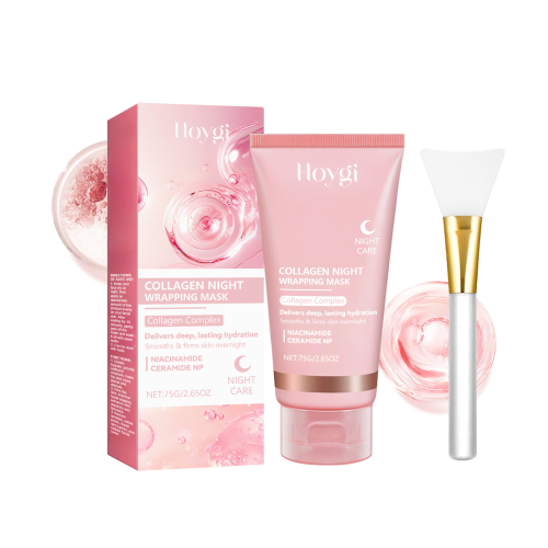 Kollagen Peel-Off Maske mit Spatel, feuchtigkeitsspendend