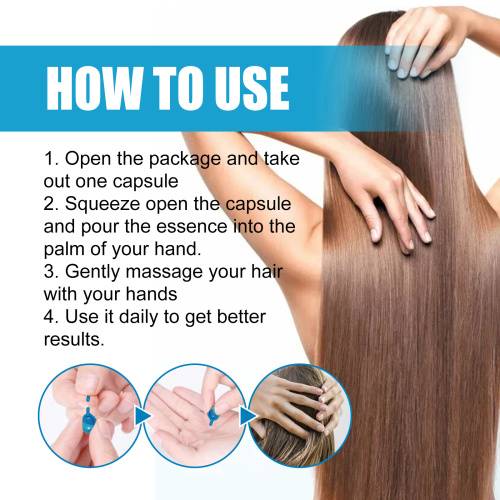 Keratin & Argan Haarserum, leicht