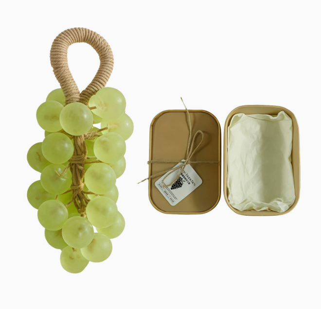 Seifen-Bastelset Edelstein-Trauben, transparente Handmade-Seife