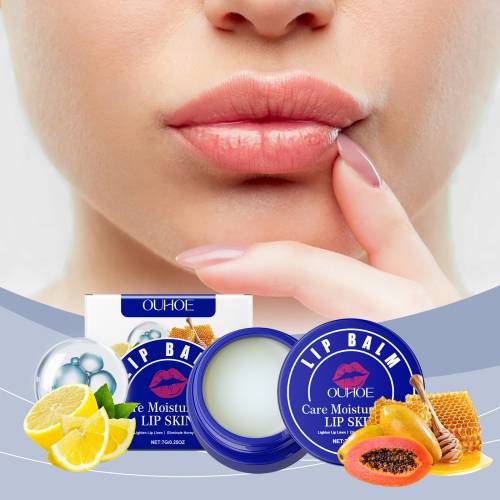 Lippenbalsam mit Bienenwachs und Niacinamid