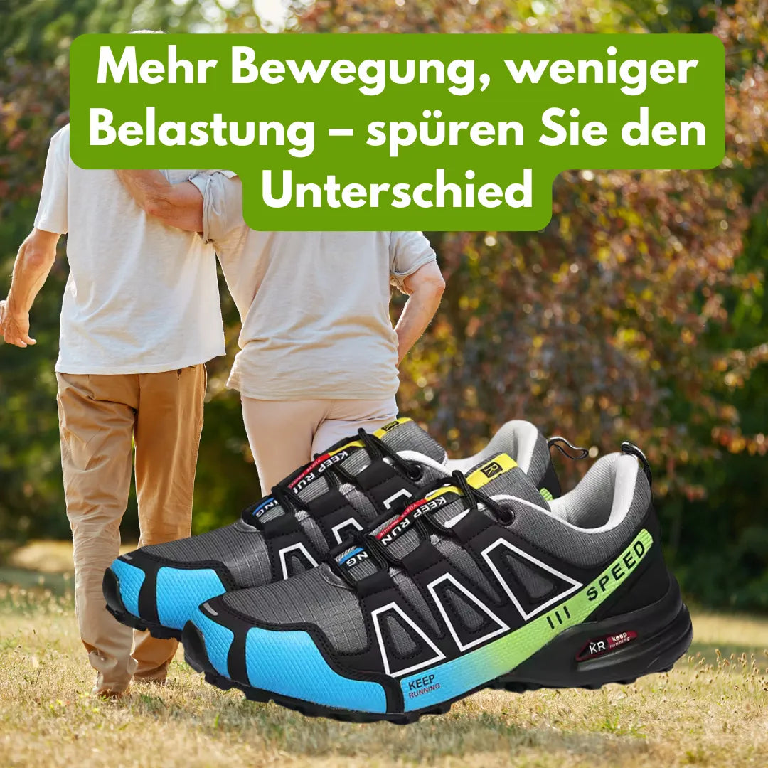 OrthoTrekking – Ergonomische & Gesunde Trekking u.-Wanderschuhe für besseren Schlaf