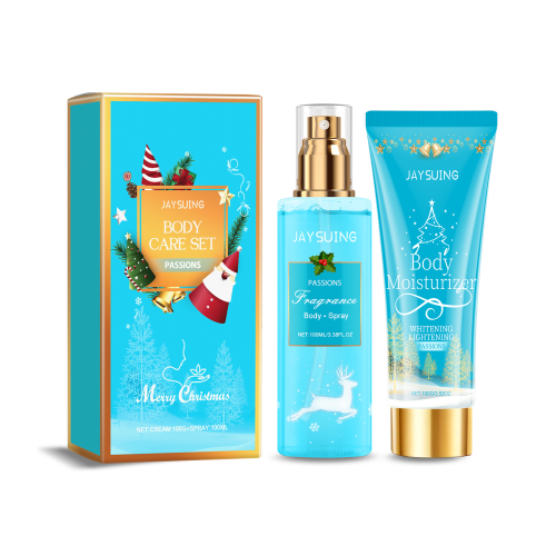 Weihnachts-Körperpflege Geschenkset, Lotion und Body Mist