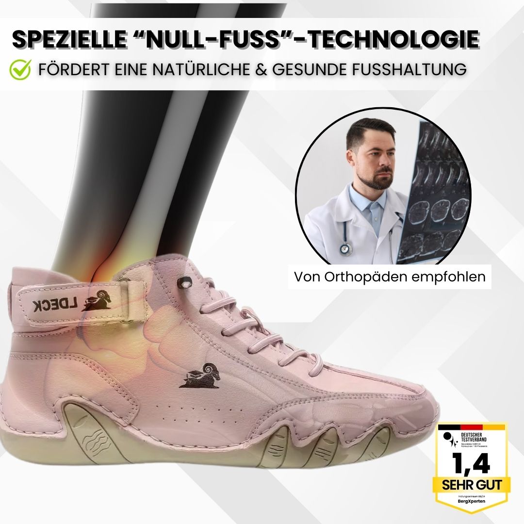 Alpaca - ergonomische, wasserdichte & schmerzlindernde Leder-Barfußschuhe