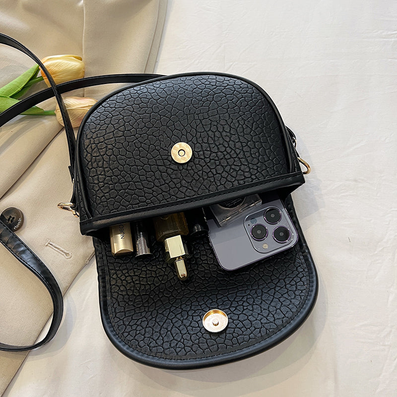 Zwergini-Mode - Sattelleder-Handtasche
