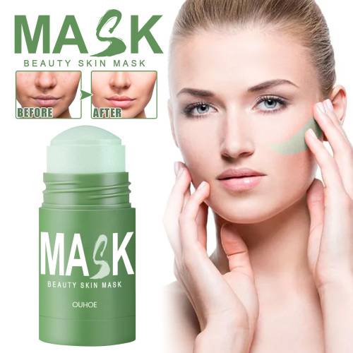 Grüntee Tonerde-Maskenstick für Poren und Mitesser