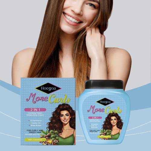 Leave-In Conditioner mit Shea und Rizinusöl
