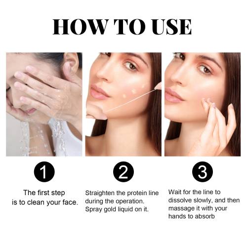 Kollagen Proteinfäden Serum-Set