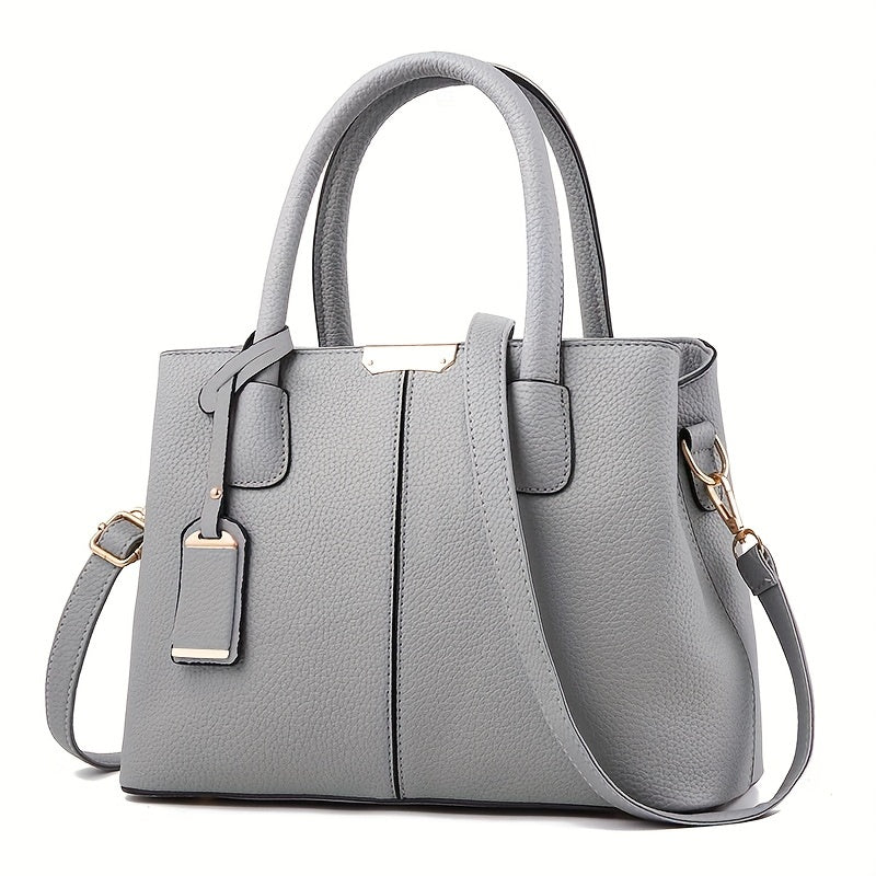 Zwergini-Mode – Schicke All Season Geräumige PU Handtasche für Frauen