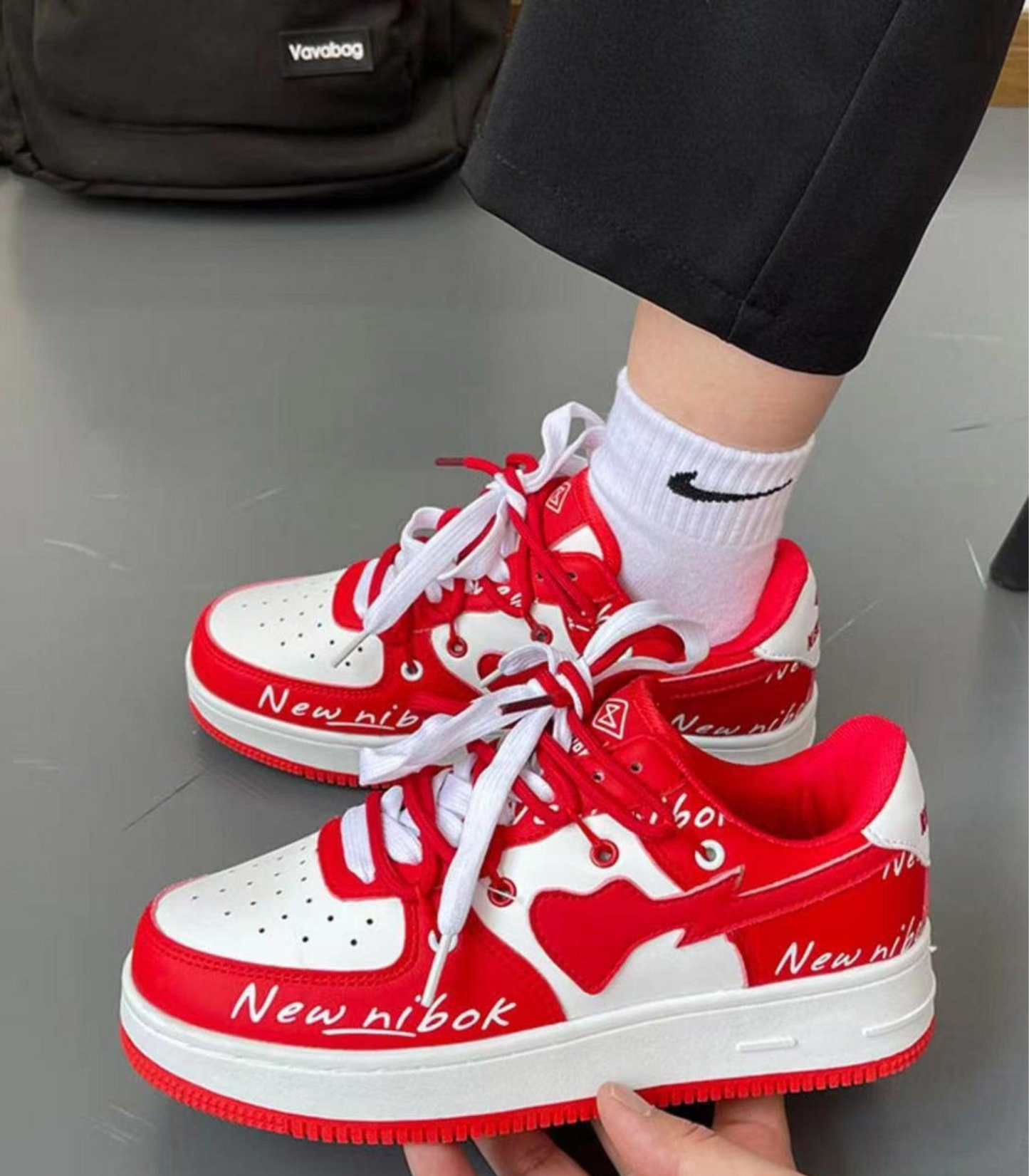 Zwergini-Mode - vulkanisierte Schuhe mit Herzdesign