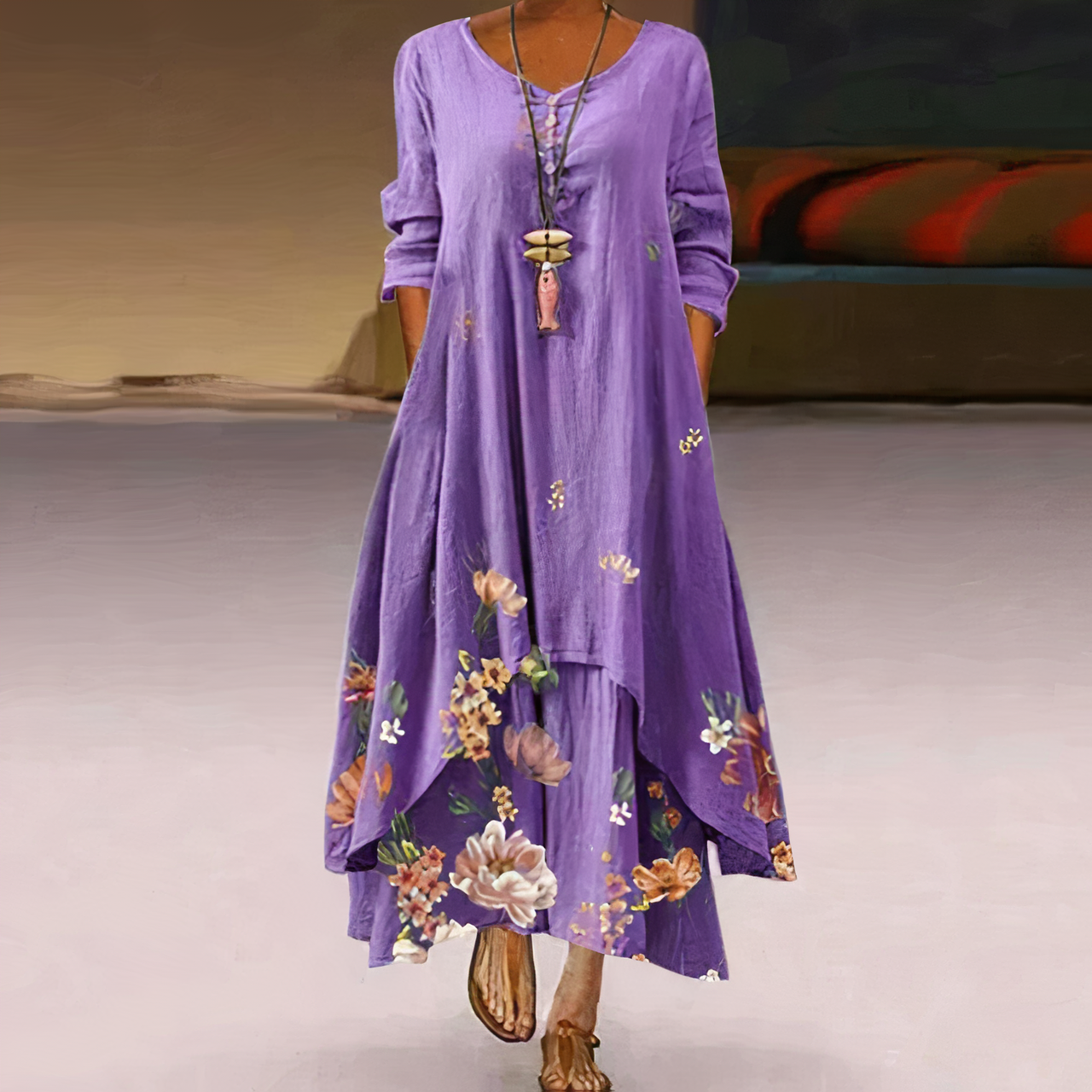 Zwergini-Mode | Elegantes Baumwollkleid Leicht und Stilvoll für Jeden Anlass