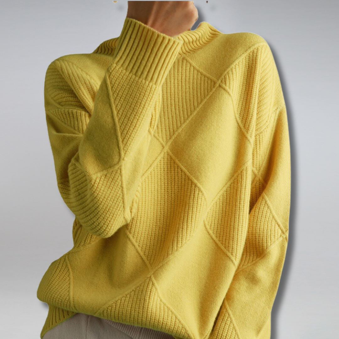 Kuscheliger Kaschmir Damen Rollkragenpullover