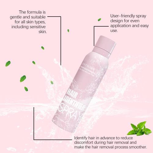 Vorbereitungsspray für die Gesichtshaarentfernung