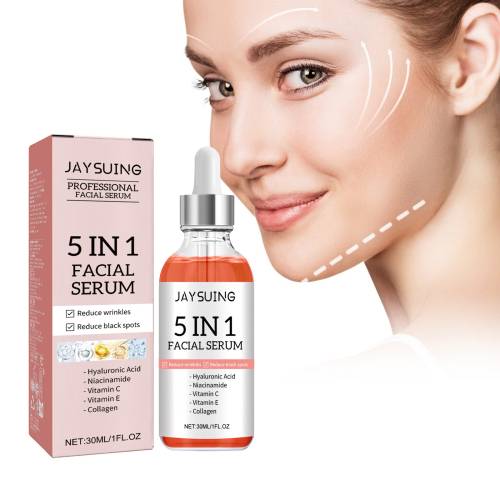 5-in-1 Serum mit Hyaluronsäure, Niacinamid und Vitamin C