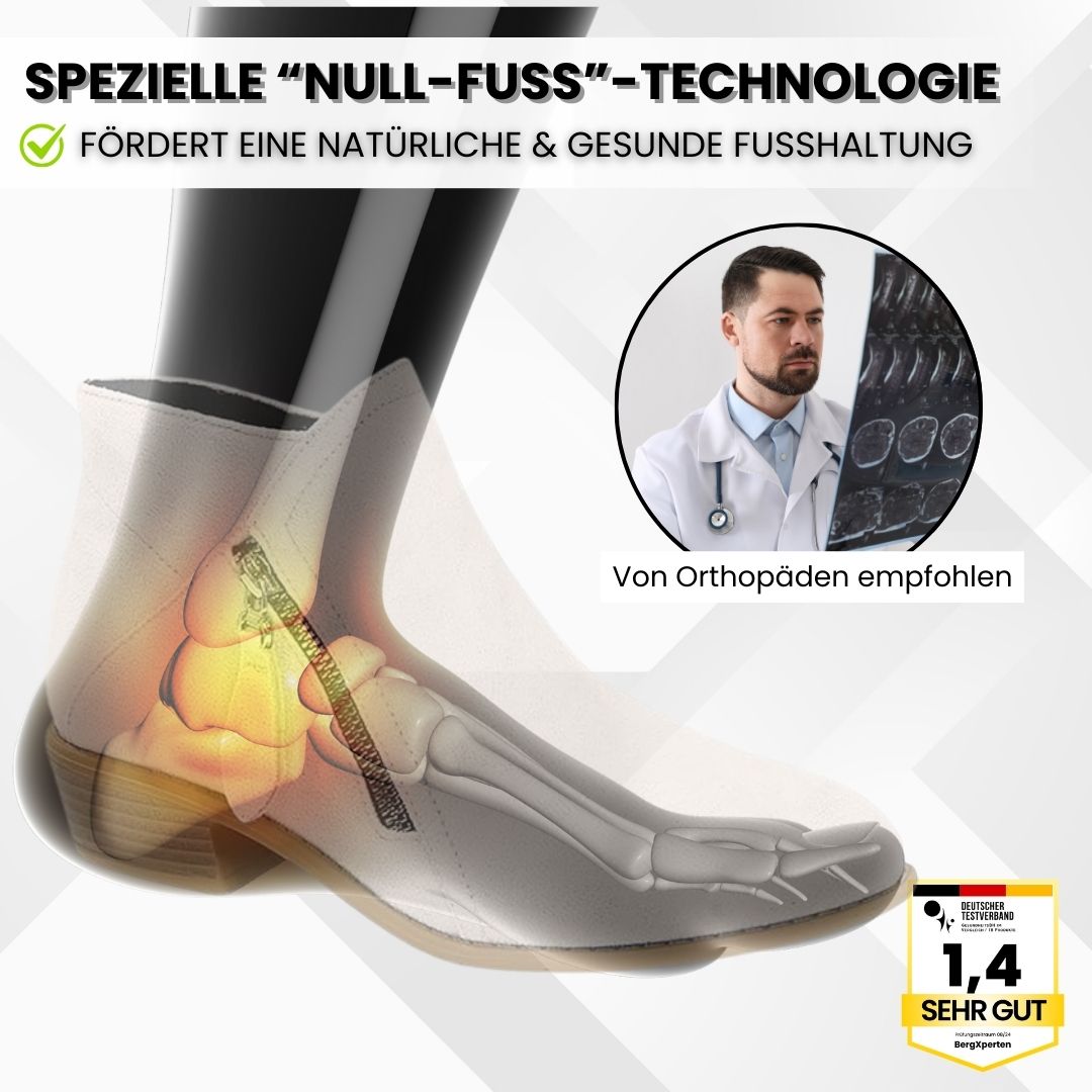 OrthoStep – Ergonomische Schmerzlinderungs-Stiefeletten mit ergonomischer Unterstützung - Sonderaktion 1+1 Gratis