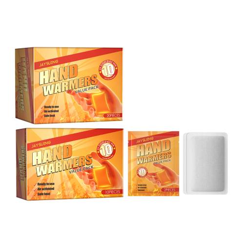 Selvopvarmende varmeplaster, 10 pakker