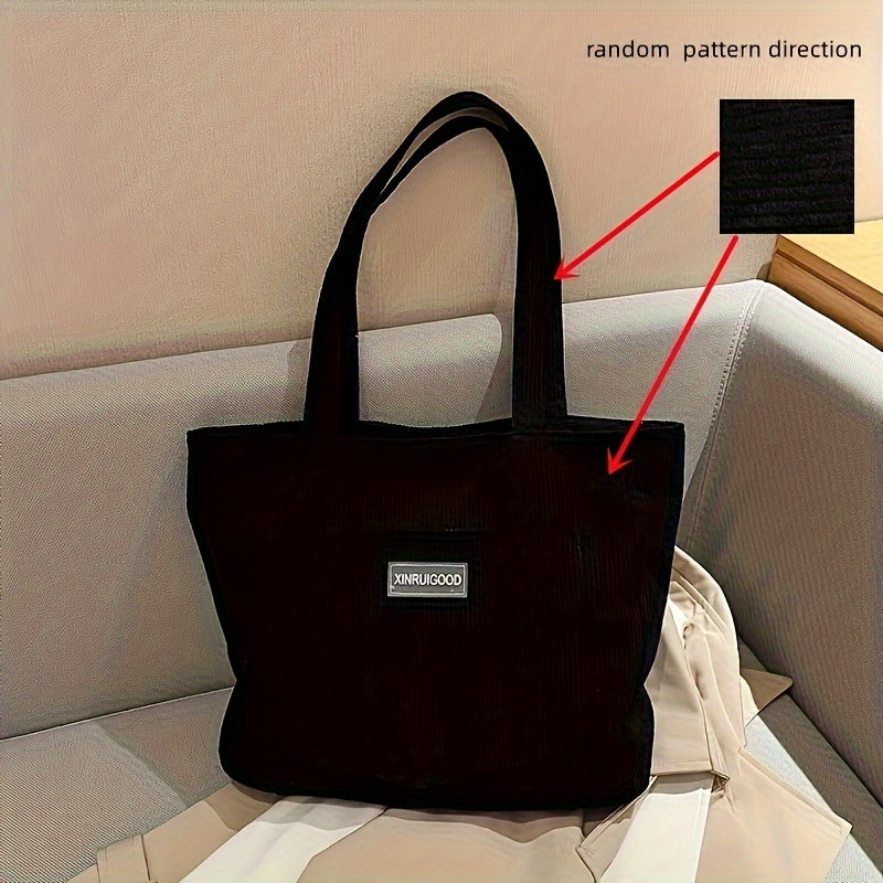 Elegante Damen Cordstoff Tasche | Zwergini-Mode