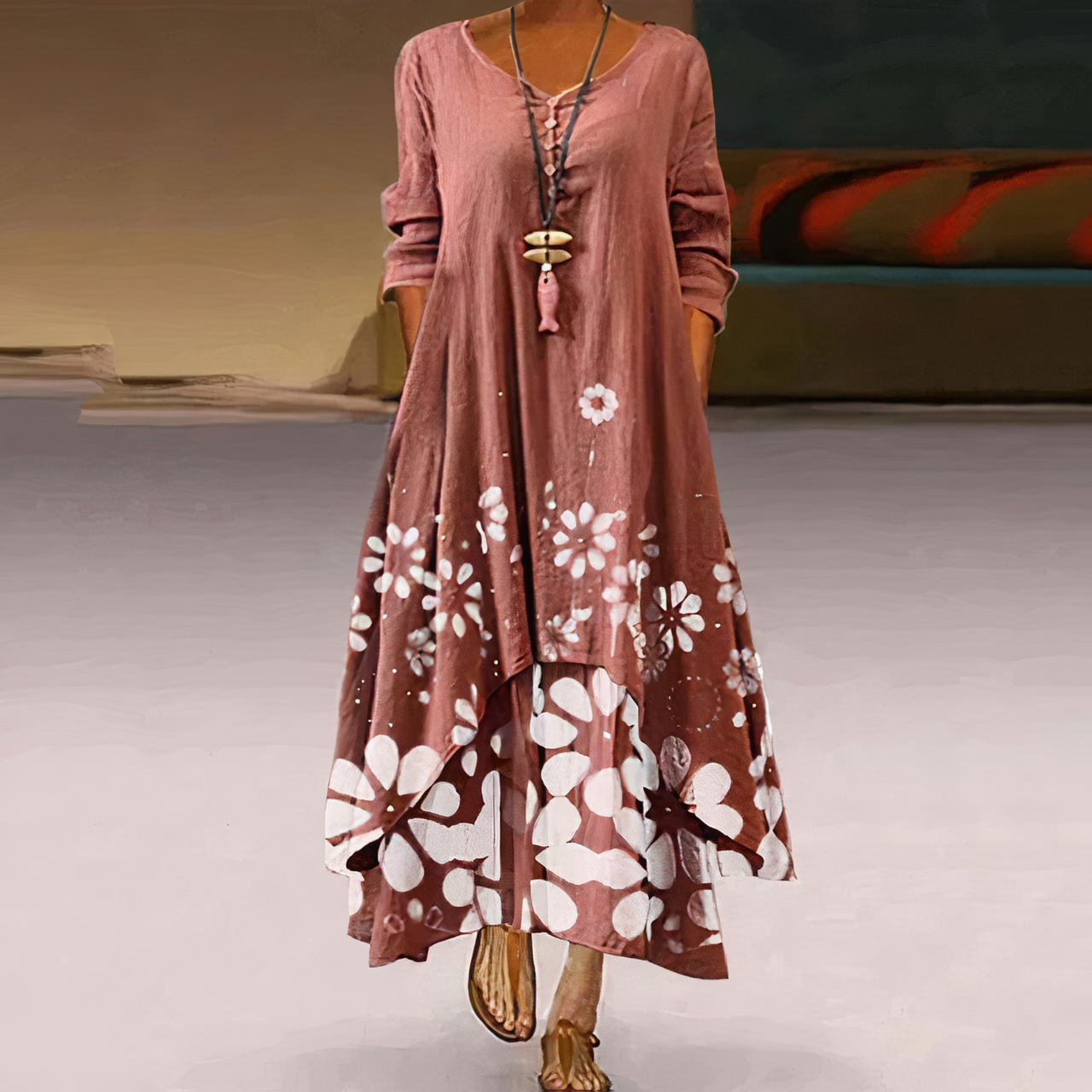 Zwergini-Mode | Elegantes Baumwollkleid Leicht und Stilvoll für Jeden Anlass
