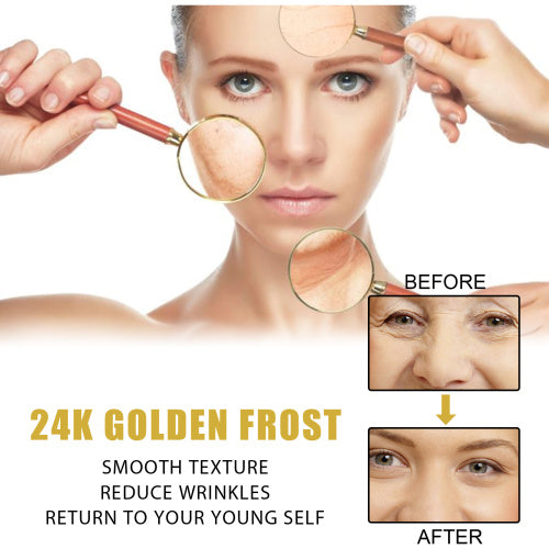 24K Gold Augencreme mit Oligopeptid, 50 g