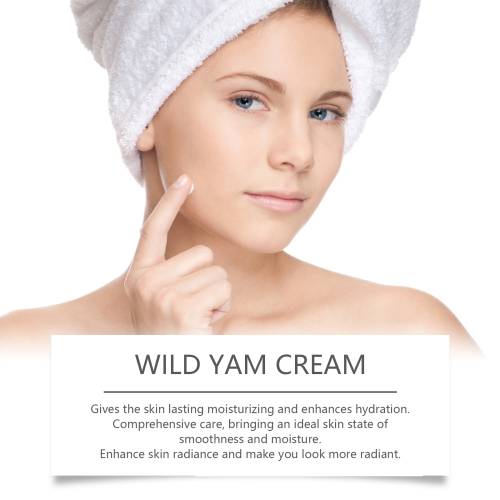 Yamswurzel Creme mit Avocado und Lavendelöl