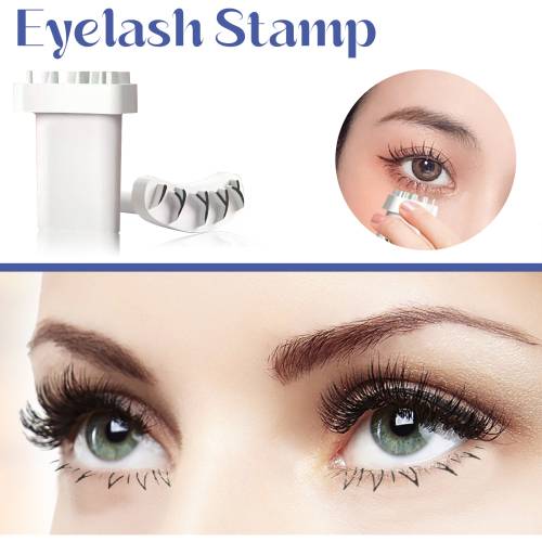 Stempel für untere Wimpern, wiederverwendbares Silikon