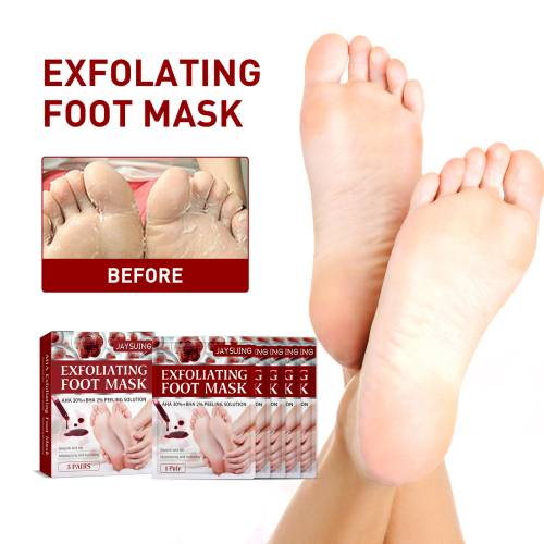 Peeling-Fußmaske mit Salicyl- und Apfelsäure