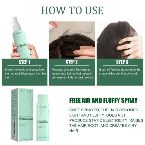 Trockenshampoo-Spray für Volumen
