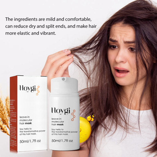 Leave-In Keratin Haarmaske für strapaziertes Haar