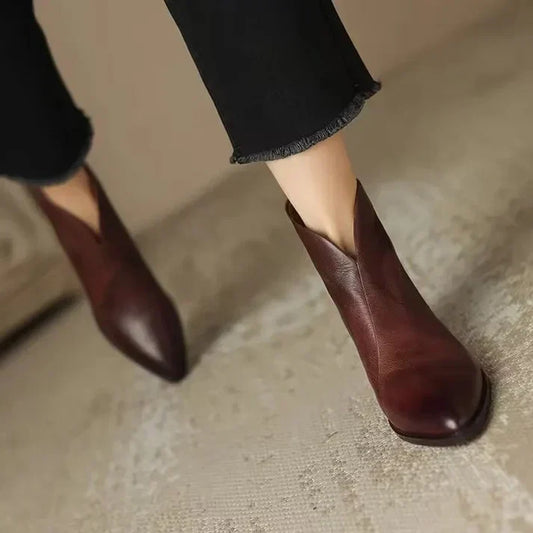 Zwergini-Mode | Damen Spitzschuhe ankle boots