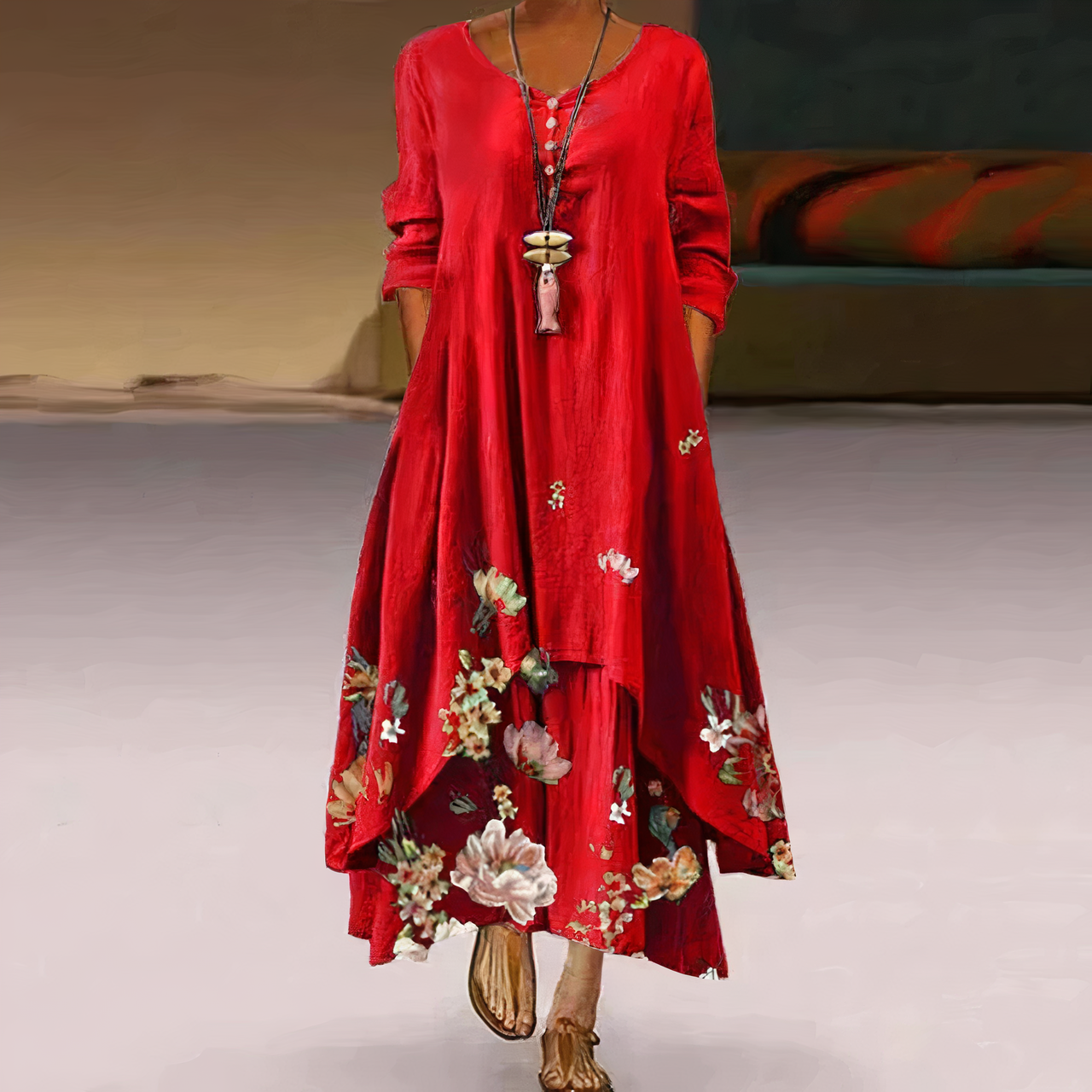 Zwergini-Mode | Elegantes Baumwollkleid Leicht und Stilvoll für Jeden Anlass
