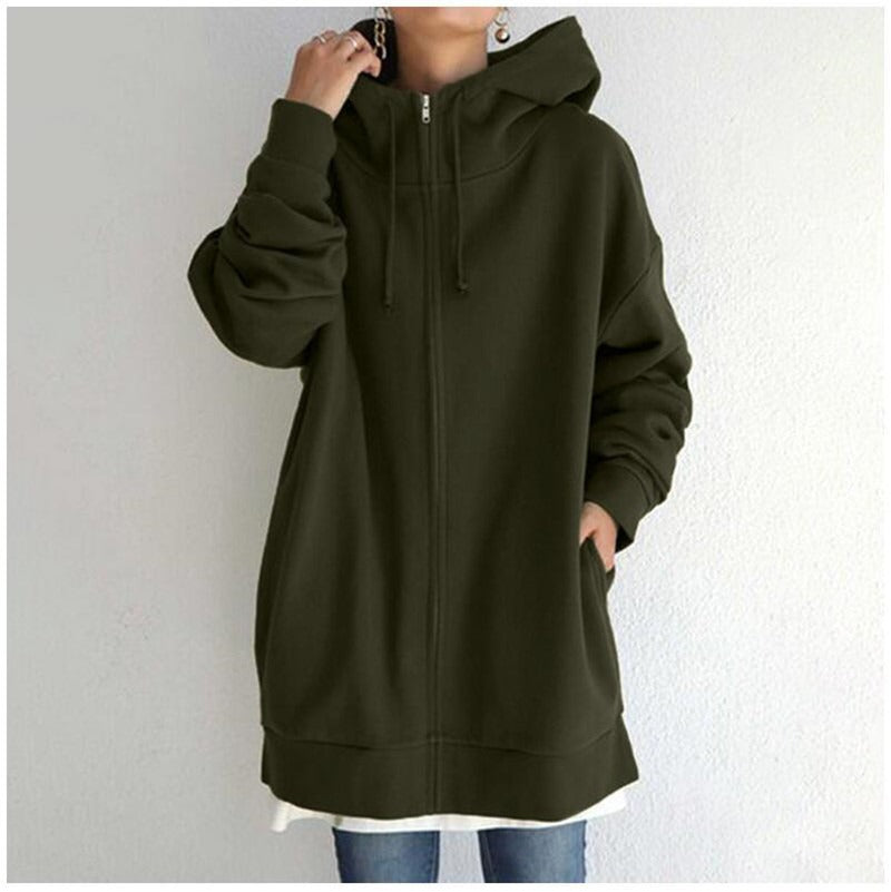 Zwergini-Mode | Fleece-Hoodie mit Reißverschluss