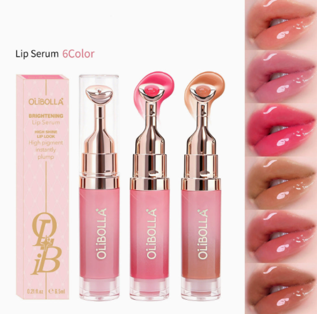 Plumping Lipgloss mit kühlender Metallspitze, Spiegelglanz