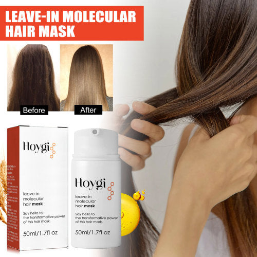 Leave-In Keratin Haarmaske für strapaziertes Haar