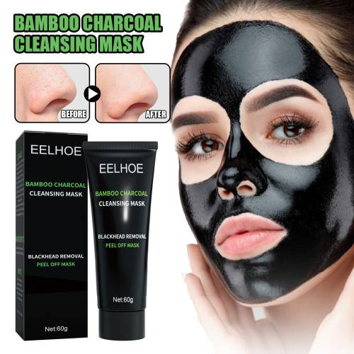 Bambuskohle Peel-Off Maske für die T-Zone